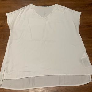 Dockers Short Sleeved White Blouse